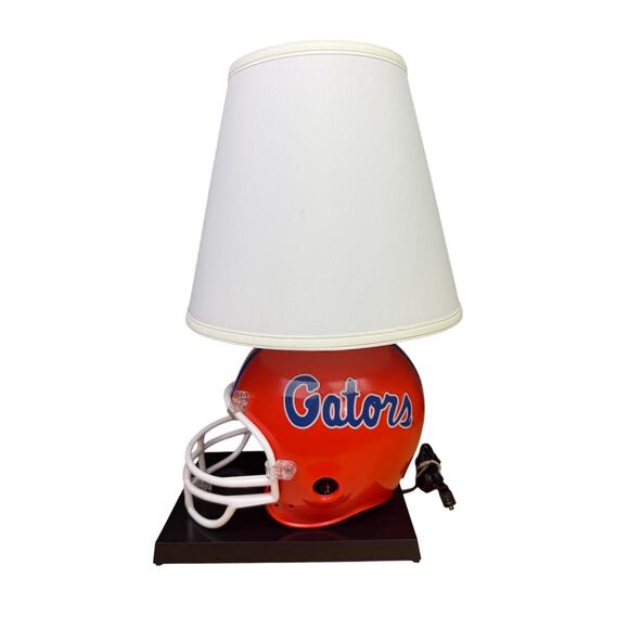 Florida Gators NCAA Full Size Helmet Wincraft Man Cave Lamp Orange Blue (TESTED)